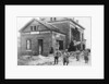 Damaged railway station at Roye, France, First World War by Anonymous