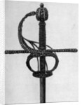 A rapier by Claude Savigny, French by Anonymous