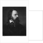Alfred Tennyson, 1st Baron Tennyson (1809-1892), English poet by Berlin Photographic Co