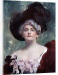 Cecil Raleigh (1856-1914), English actress by Fellows Willson