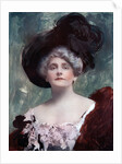 Cecil Raleigh (1856-1914), English actress by Fellows Willson