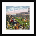 Horse race by Anonymous