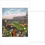 Horse race by Anonymous