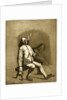 Two men sitting on a bench by Calnie