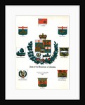 Coats of arms and flags of Canada by Anonymous