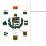Coats of arms and flags of Canada by Anonymous
