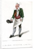 Mr Gattie as Monsieur Morbleu in Monsieur Tonson by R Cooper