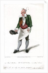 Mr Gattie as Monsieur Morbleu in Monsieur Tonson by R Cooper