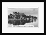 Fort from the lake, Burwa, Sagor, India by Anonymous