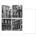 Four London houses of famous men, London, 1926-1927.  TEXT CUT OFF by McLeish