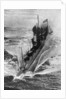 American submarine 'Preparedness' at full speed, First World War by Anonymous