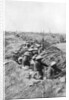 British troops on the Somme Heights, France, First World War by Anonymous