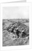 British troops on the Somme Heights, France, First World War by Anonymous