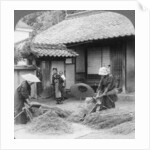 Farmers wives at work, Iwakuni, Japan by Underwood & Underwood