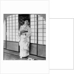 A tea house girl by Erdmann & Schanz