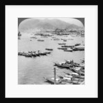 Looking north over vessels in the port of Nagasaki, Japan by Underwood & Underwood