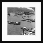 Looking north over vessels in the port of Nagasaki, Japan by Underwood & Underwood