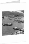 Looking north over vessels in the port of Nagasaki, Japan by Underwood & Underwood