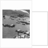 Looking north over vessels in the port of Nagasaki, Japan by Underwood & Underwood