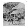 A morning ride in a jinrikisha (rickshaw), Sugita, Japan by Underwood & Underwood