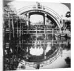 A semi-circular bridge in Japan by Underwood & Underwood