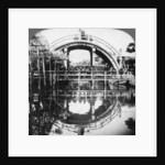 A semi-circular bridge in Japan by Underwood & Underwood