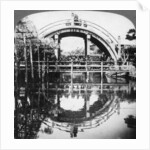 A semi-circular bridge in Japan by Underwood & Underwood