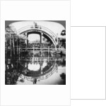 A semi-circular bridge in Japan by Underwood & Underwood