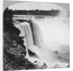 Horseshoe Falls as seen from Goat Island, Niagara Falls by George Barker