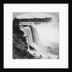 Horseshoe Falls as seen from Goat Island, Niagara Falls by George Barker