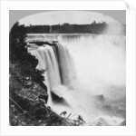 Horseshoe Falls as seen from Goat Island, Niagara Falls by George Barker