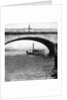 A steamer passing underneath Waterloo Bridge, London by Anonymous