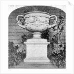 The Warwick Vase, Warwick Castle, Warwick, Warwickshire by Anonymous
