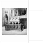 Monument of Walter de Grey, York Minster, York, North Yorkshire by George Washington Wilson
