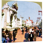 General view of the Pike at the World Fair, St Louis, Missouri, USA by Anonymous