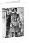 The War at Home: Bus Conductress by Archibald Standish Hartrick
