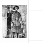 The War at Home: Bus Conductress by Archibald Standish Hartrick