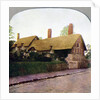 Ann Hathaway's cottage, Stratford-upon-Avon, Warwickshire by Anonymous
