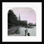 City Hall and the Alster, Hamburg, Germany by Anonymous