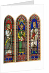 Stained glass of Moses, King David and Isaiah, Bourges Cathedral by Lemercier