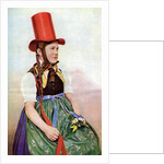 A forest maiden in her Sunday frock by Georg Haeckel