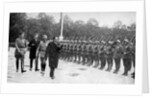 Friedrich Ebert (1871-1925) inspecting the troops, Germany by Anonymous