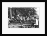 Boys studying nature, Germany by Anonymous