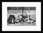 Boys camping, Berlin, Germany by Anonymous
