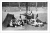 Boys camping, Berlin, Germany by Anonymous