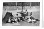 Boys camping, Berlin, Germany by Anonymous