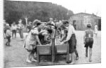 Washing-up at a juvenile summer holiday camp, Germany by Otto Haeckel