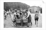 Washing-up at a juvenile summer holiday camp, Germany by Otto Haeckel