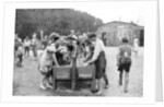 Washing-up at a juvenile summer holiday camp, Germany by Otto Haeckel