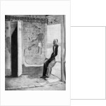 On the threshold of a voodoo temple, Haiti by Anonymous